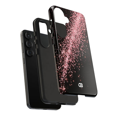 Rose Digital Cascade · Tough Phone Case for Samsung · Pink