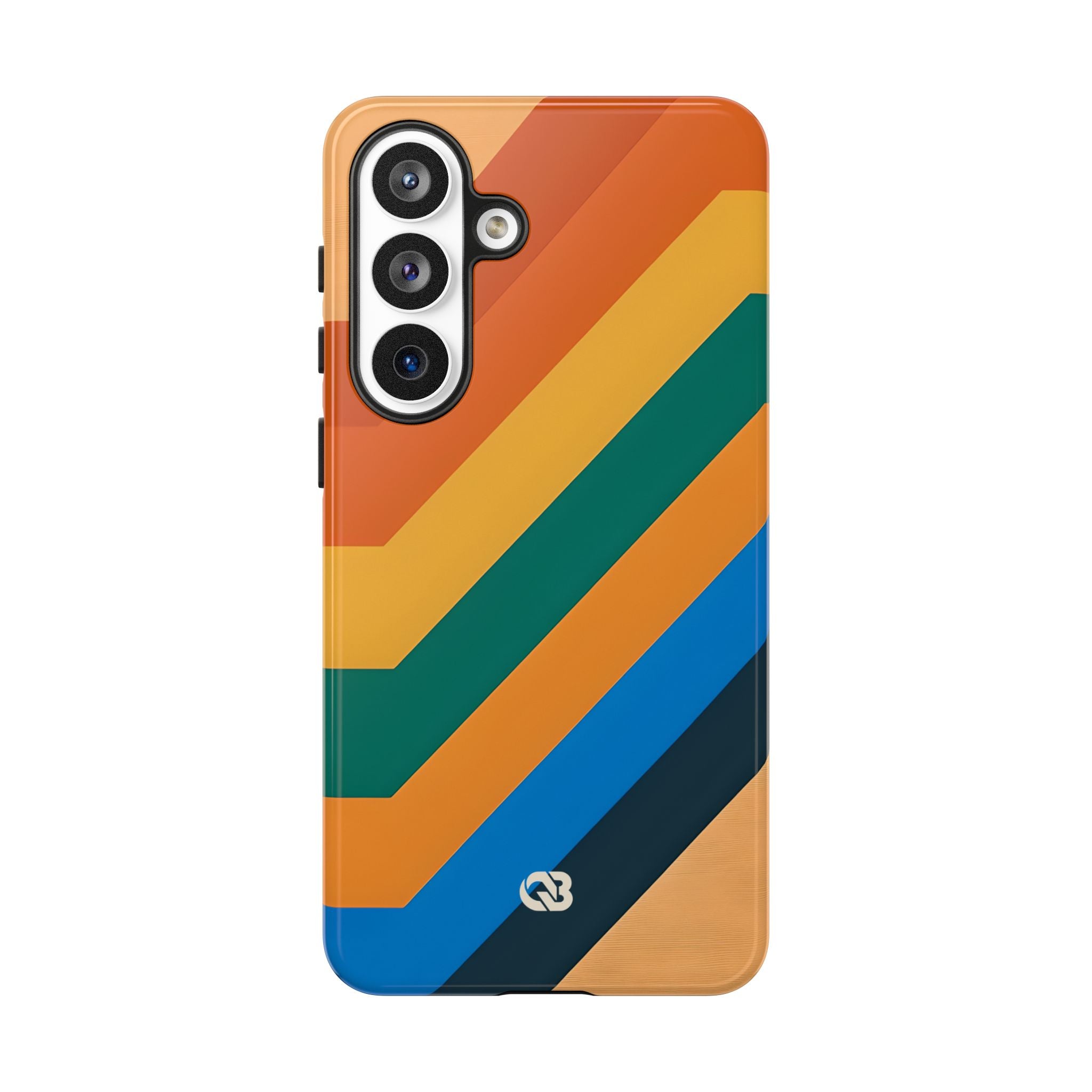 Retro Ridge Lines · Tough Phone Case for Samsung