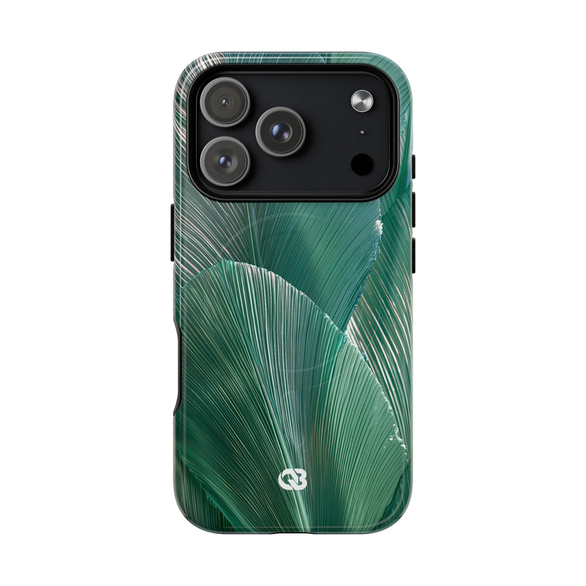 Translucent Fan Palm · Tough 2.0 Magnetic Phone Case for iPhone · Teal