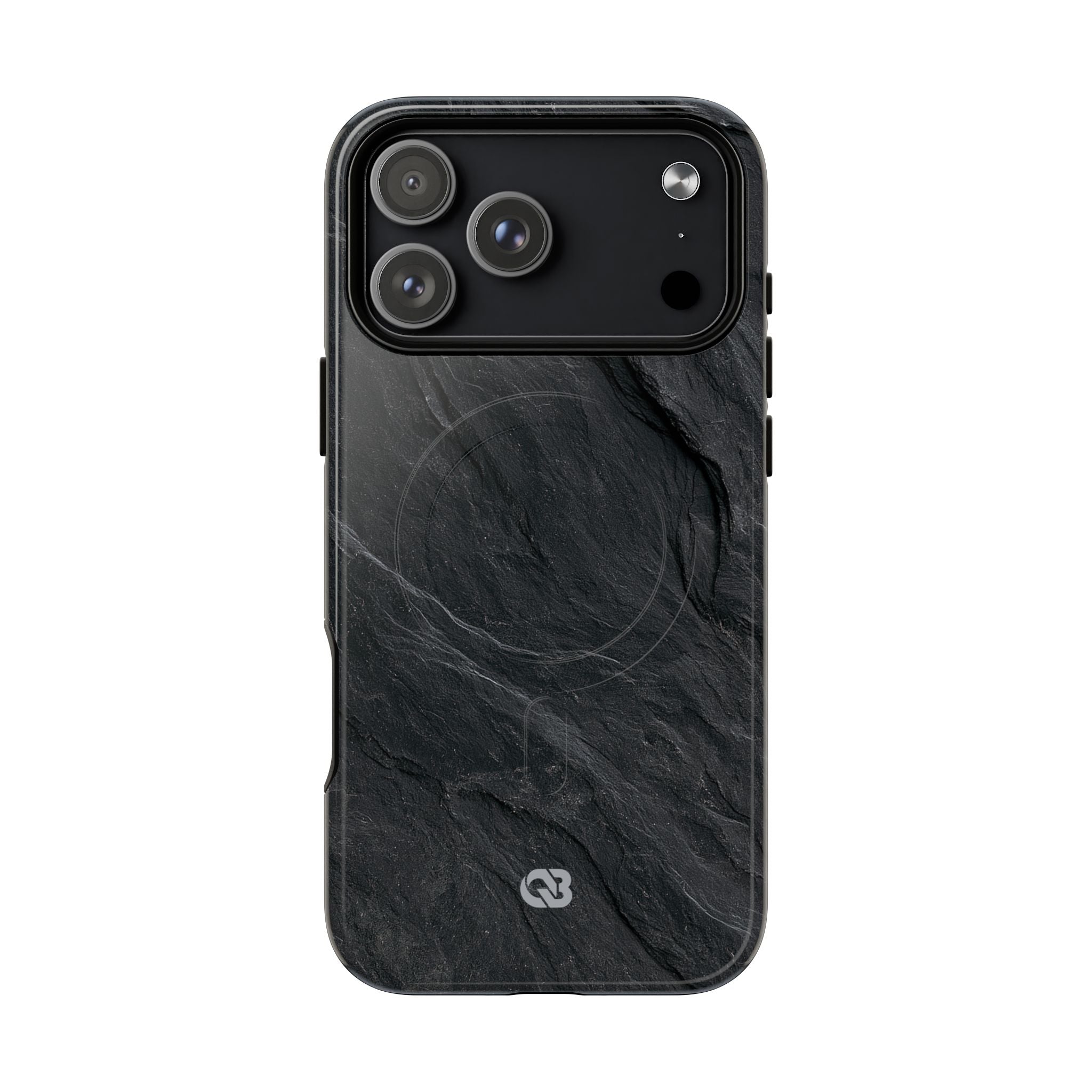 Black Tough 2.0 Magsafe Phone Case for iPhone - Midnight Slate Ridge