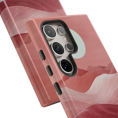 Crimson Dune Horizon · Tough Hoesje voor Samsung