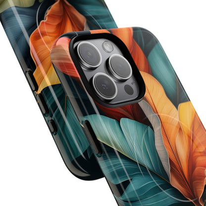 Tropical Leafburst iPhone 15 Pro Max Case - Tough+