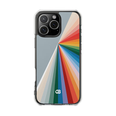 Grey Impact MagSafe Phone Case for iPhone - Slate Prism Burst