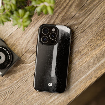 Black Tough Phone Case for iPhone - Vector Core Monolith