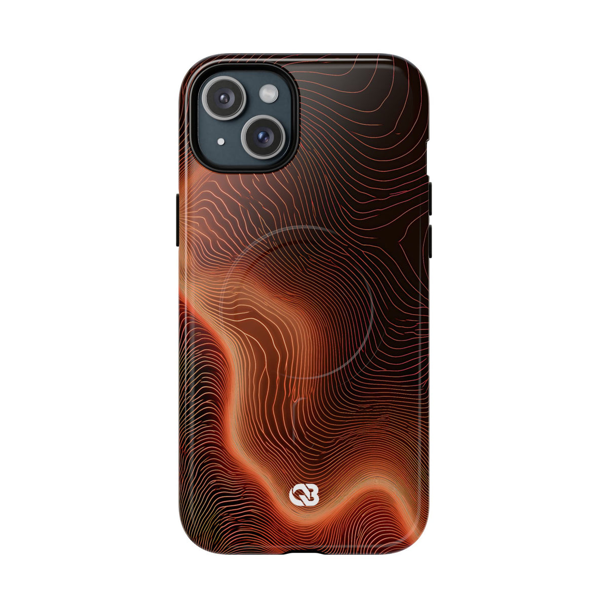 Caldera Ridge · Tough 2.0 Magnetic Phone Case for iPhone · Orange