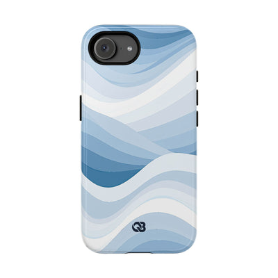 Glacial Contour · Tough Phone Case for iPhone · Blue