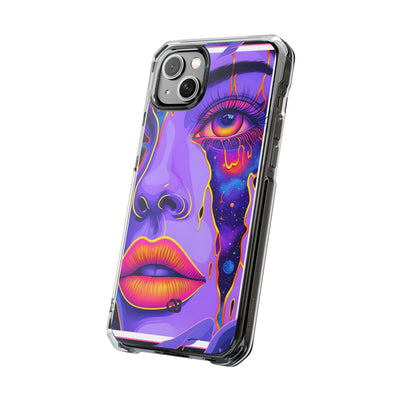 Violet Cosmic Gaze · Impact Custodia per iPhone · Magsafe