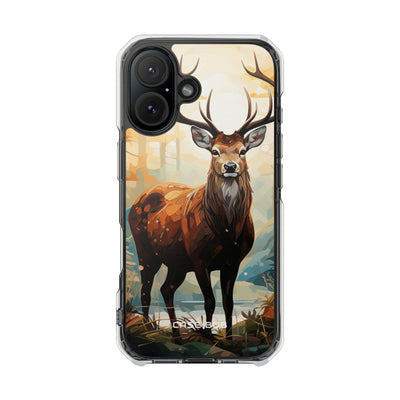 Glowing Stag iPhone 16 Case - Impact - CASE•BOB