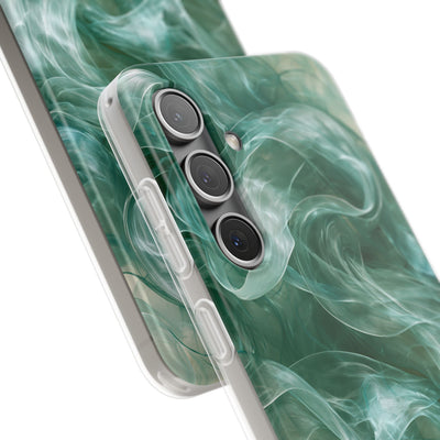 Translucent Aqua Flow · Lite Phone Case for Samsung · Teal