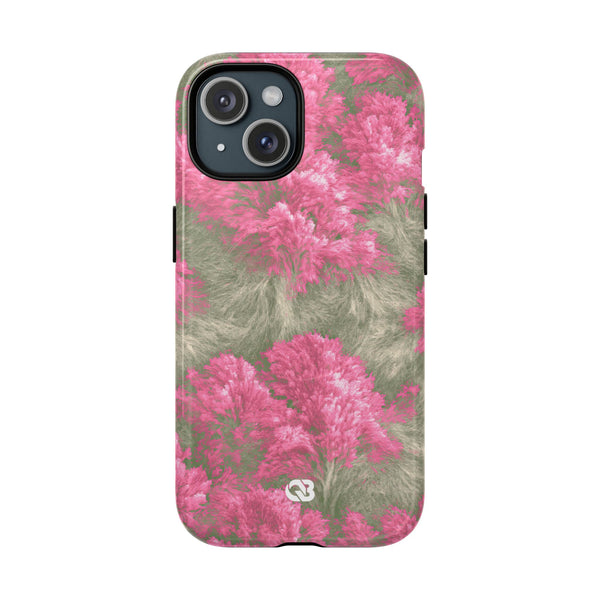 Digital Blossom · Tough 2.0 Magnetic Phone Case for iPhone · Pink
