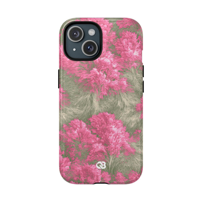 Digital Blossom · Tough 2.0 Magnetic Phone Case for iPhone · Pink