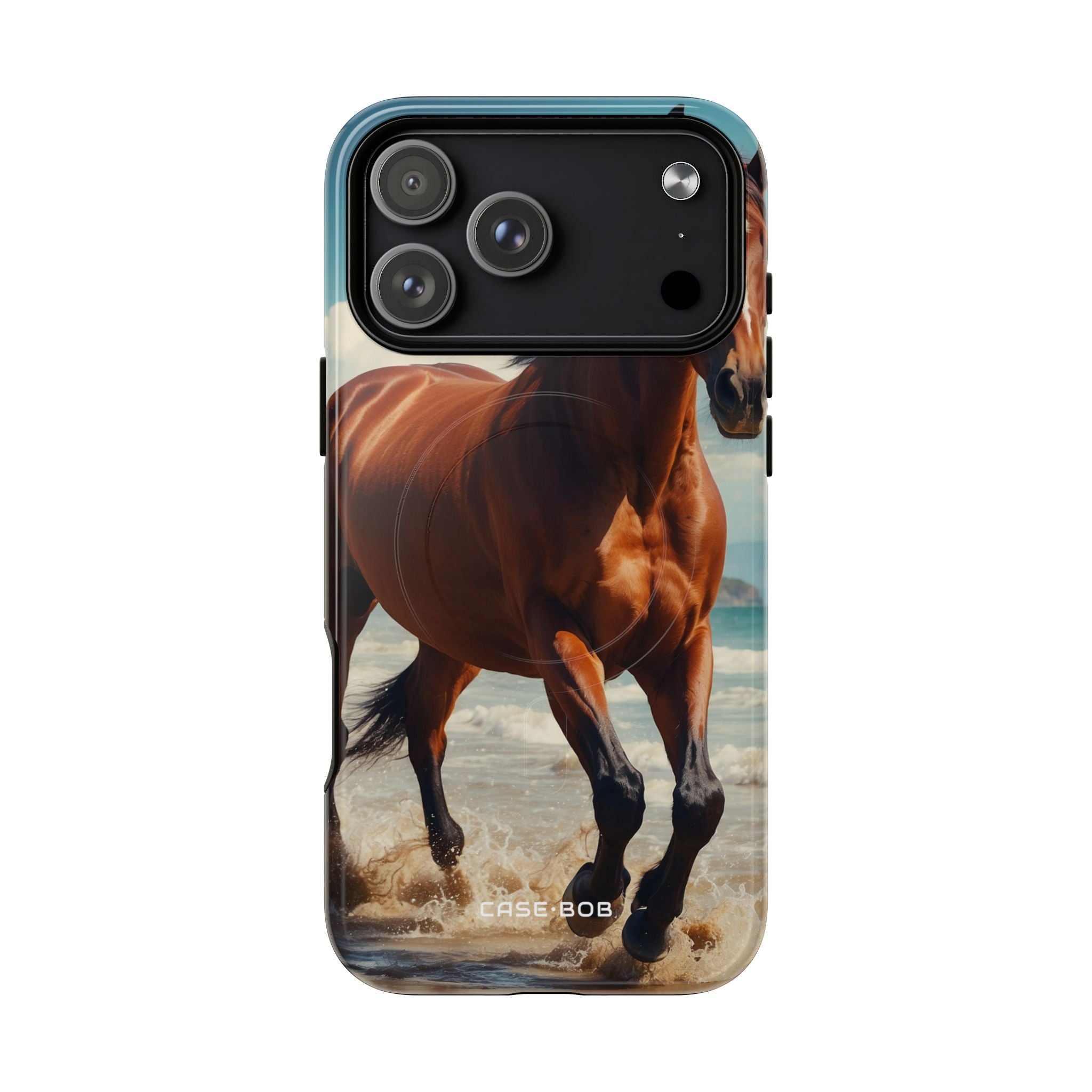 Blazing Horse iPhone 17 Pro Max Case - Tough+ - CASE•BOB