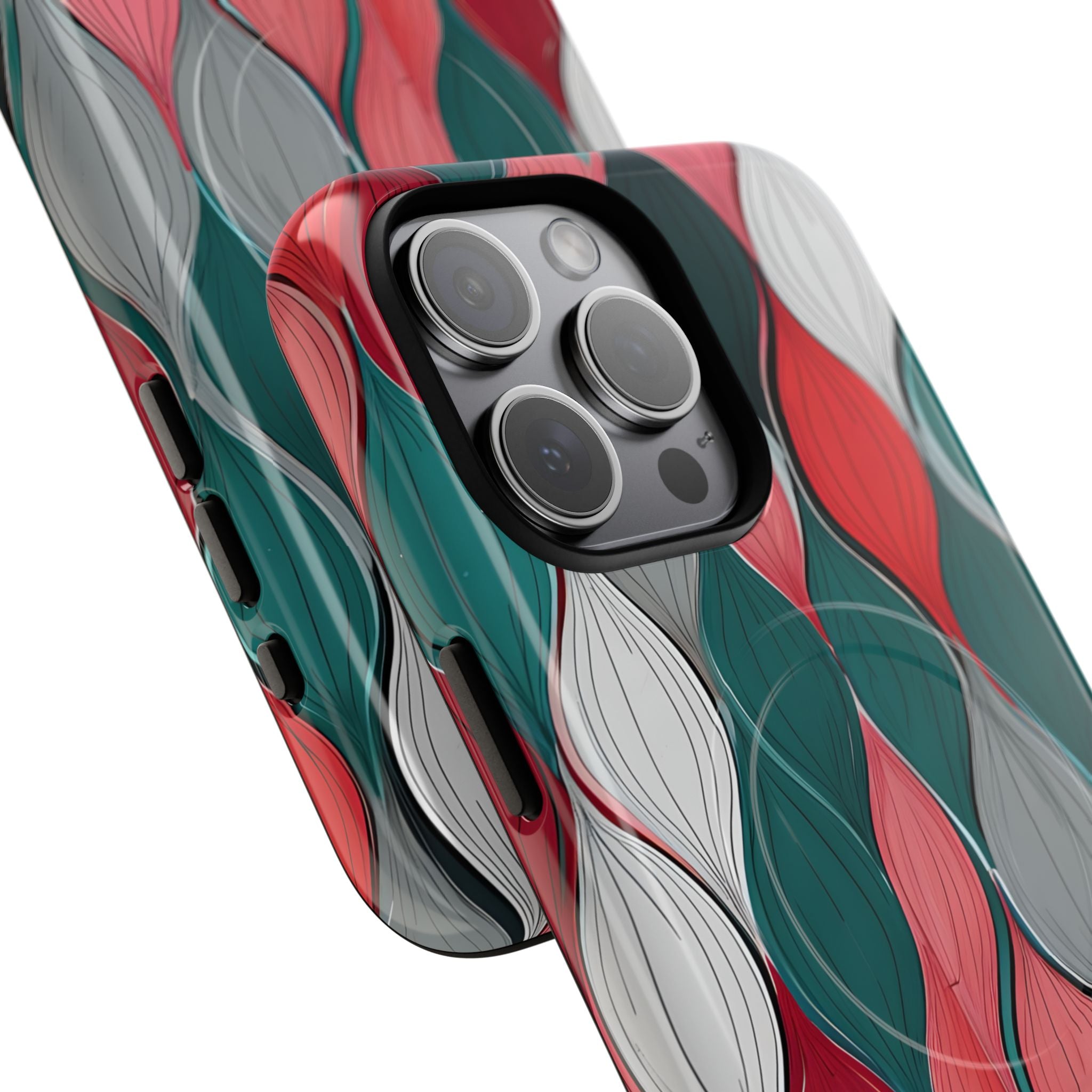 Slate Rose Ripple · Tough+ Hoesje voor iPhone · Magsafe