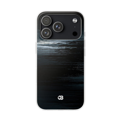 Black Lite Phone Case for iPhone - Frozen Signal Glitch