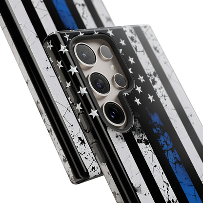Blue Stripe Flag Samsung S24 Ultra Case - Tough