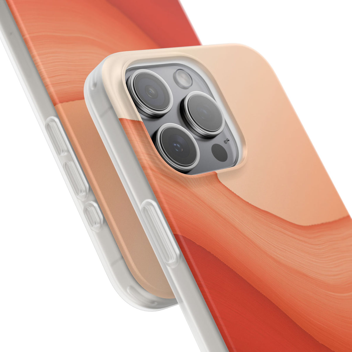 Terracotta Flow · Lite Phone Case for iPhone ·  Orange