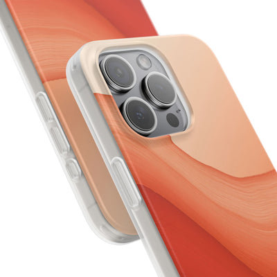 Terracotta Flow · Lite Phone Case for iPhone ·  Orange