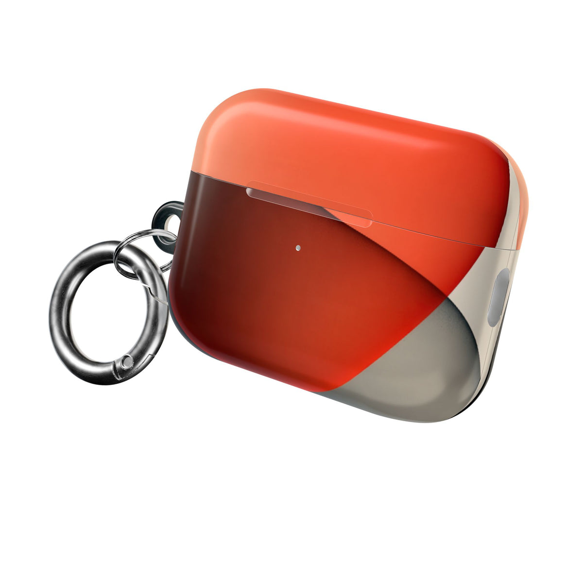 Translucent Crimson Form · Hard Case for AirPods & AirPods Pro · Red