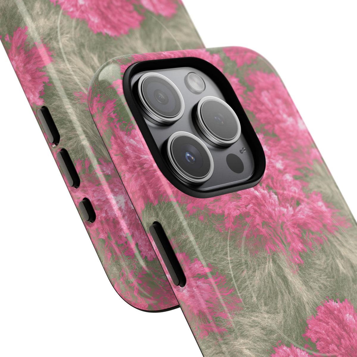 Digital Blossom · Tough 2.0 Magnetic Phone Case for iPhone · Pink