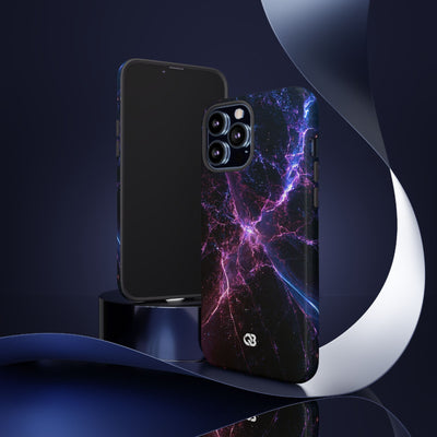 Neural Singularity · Tough Phone Case for iPhone · Black