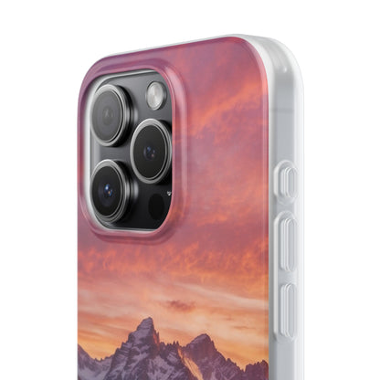 Snowcap Bloom iPhone 15 Pro Case - Soft