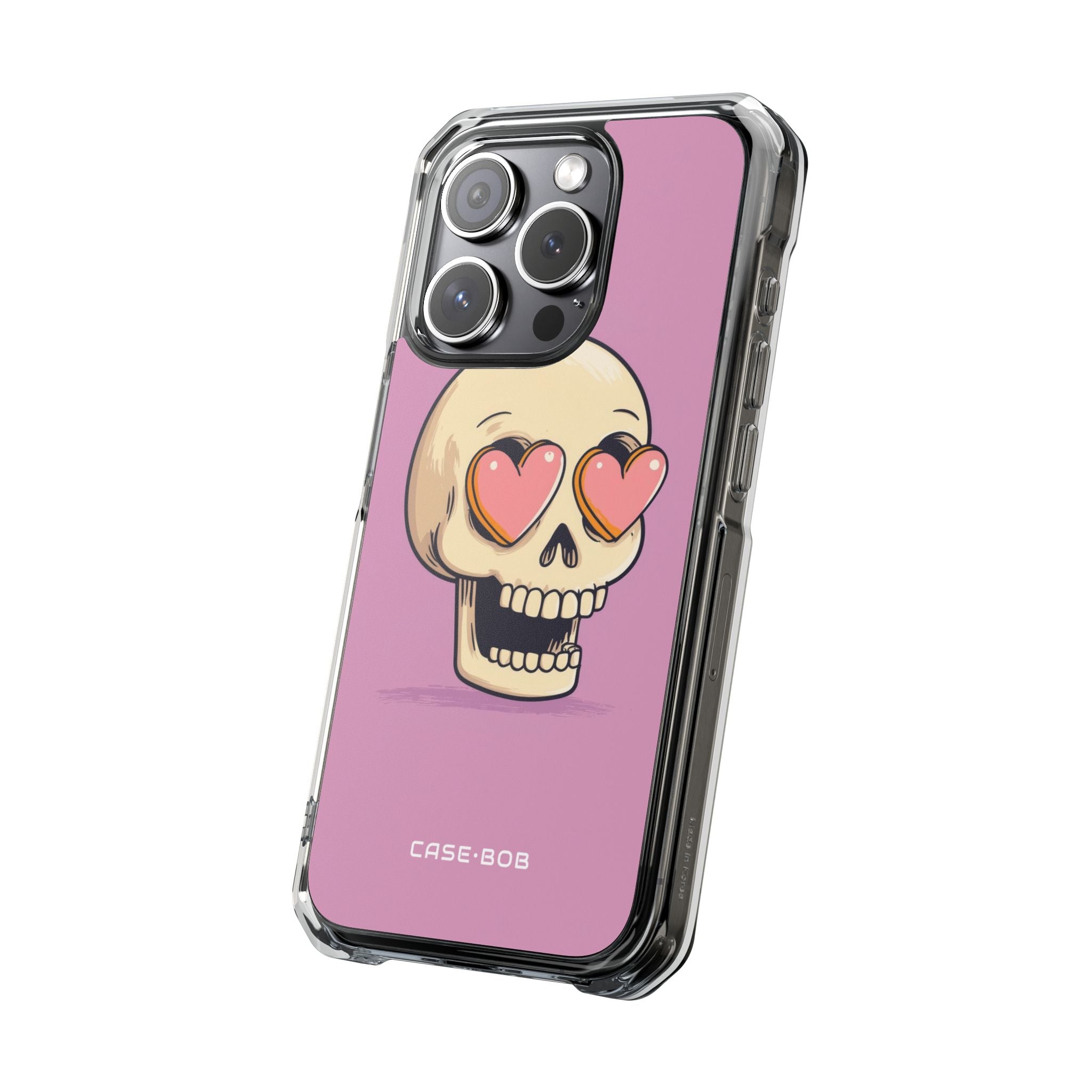 Hart Oog Skull iPhone 15 Pro Case - Impact
