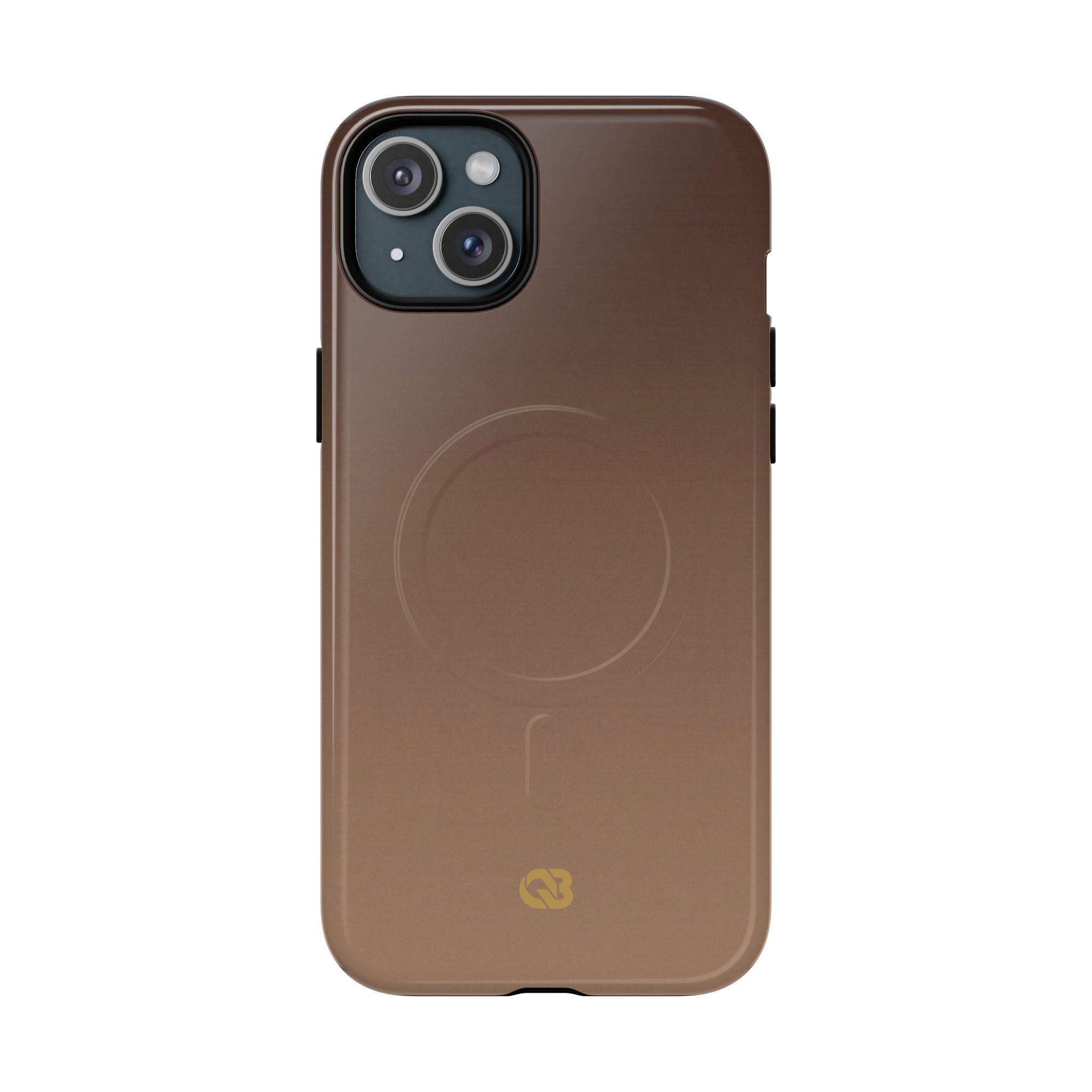 Brown Tough 2.0 Magsafe Phone Case for iPhone - Smoked Caramel Fade