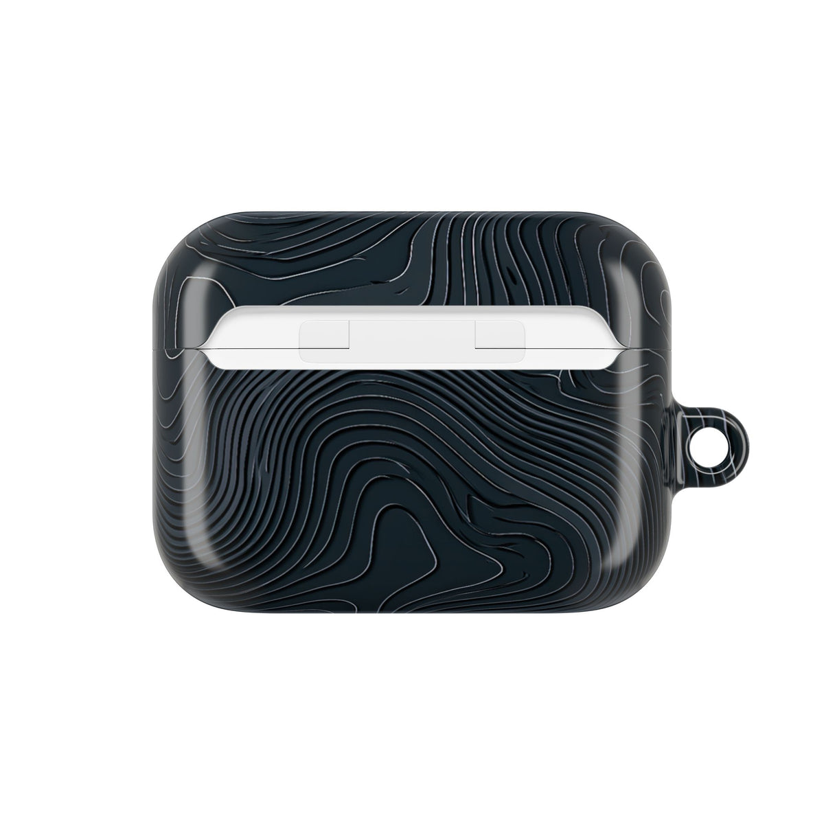 Obsidian Elevation · Hard Case for AirPods & AirPods Pro · Black