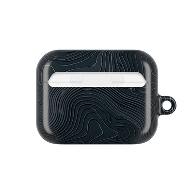 Obsidian Elevation · Hard Case for AirPods & AirPods Pro · Black