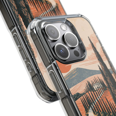 Orange Impact MagSafe Phone Case for iPhone - Terracotta Ridge Trail
