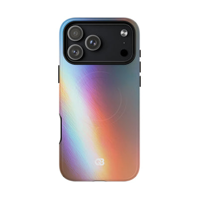 Prismatic Ray · Tough 2.0 Magnetic Phone Case for iPhone · Blue