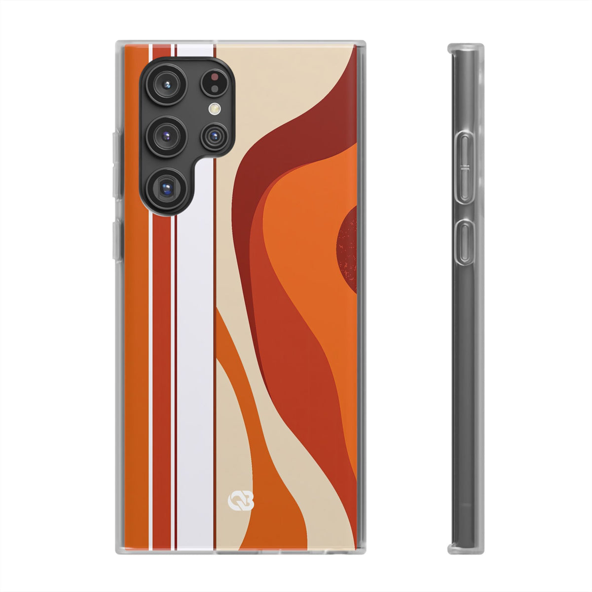 Terracotta Strata · Lite Phone Case for Samsung · Orange