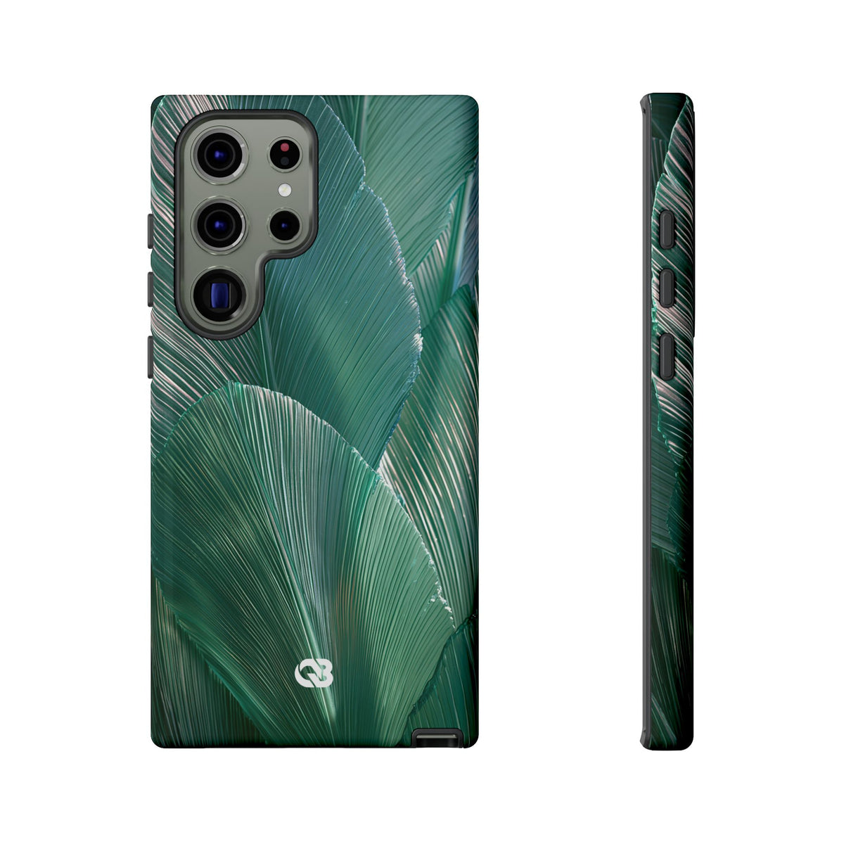 Translucent Fan Palm · Tough Phone Case for Samsung · Teal