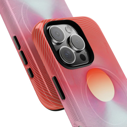 Orange Portal iPhone 16 Pro Case - Tough+