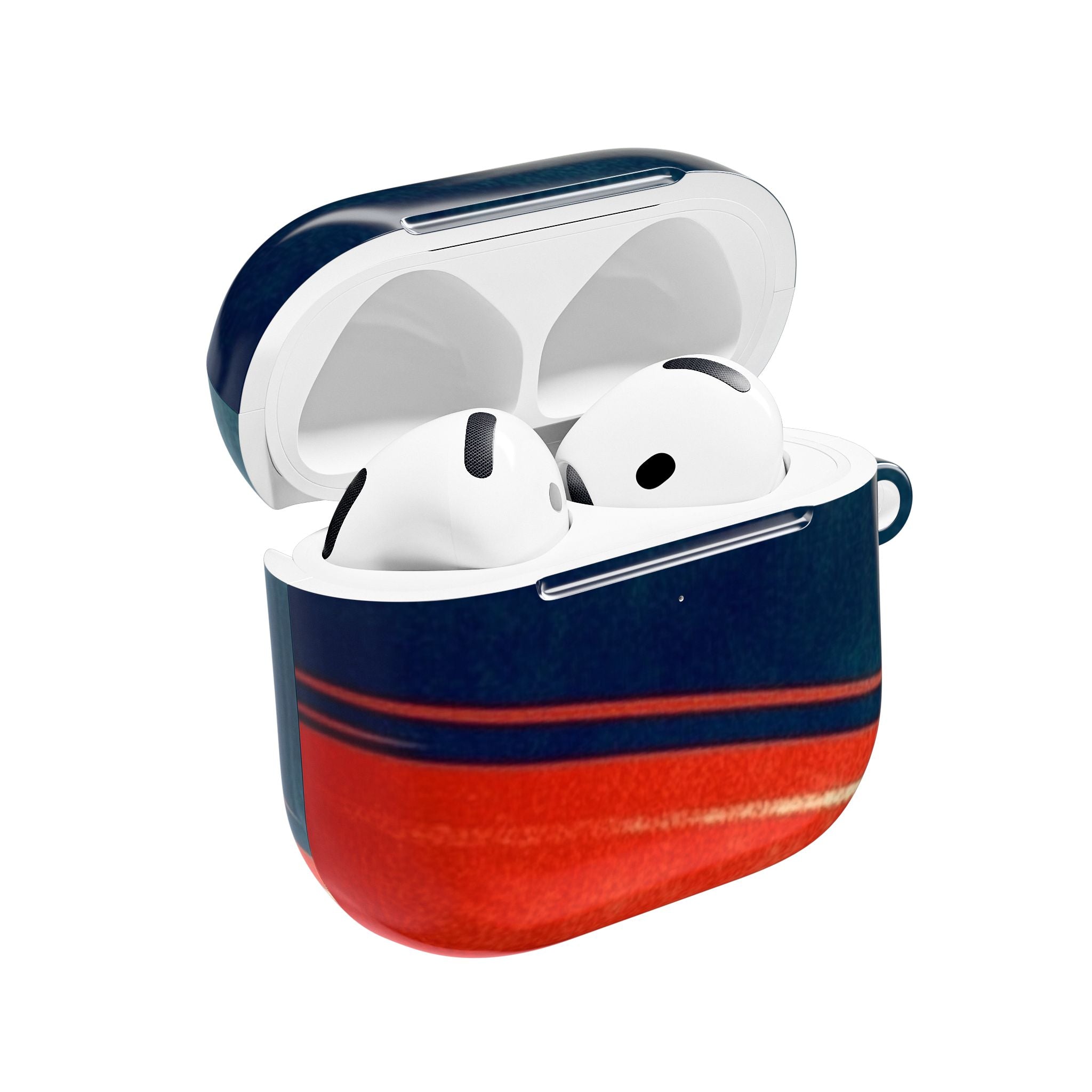 Navy Streak - AirPods Case