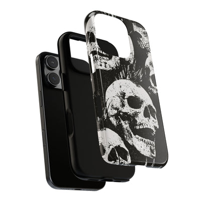 Punk Skull Riot · Tough Phone Case for iPhone · Black