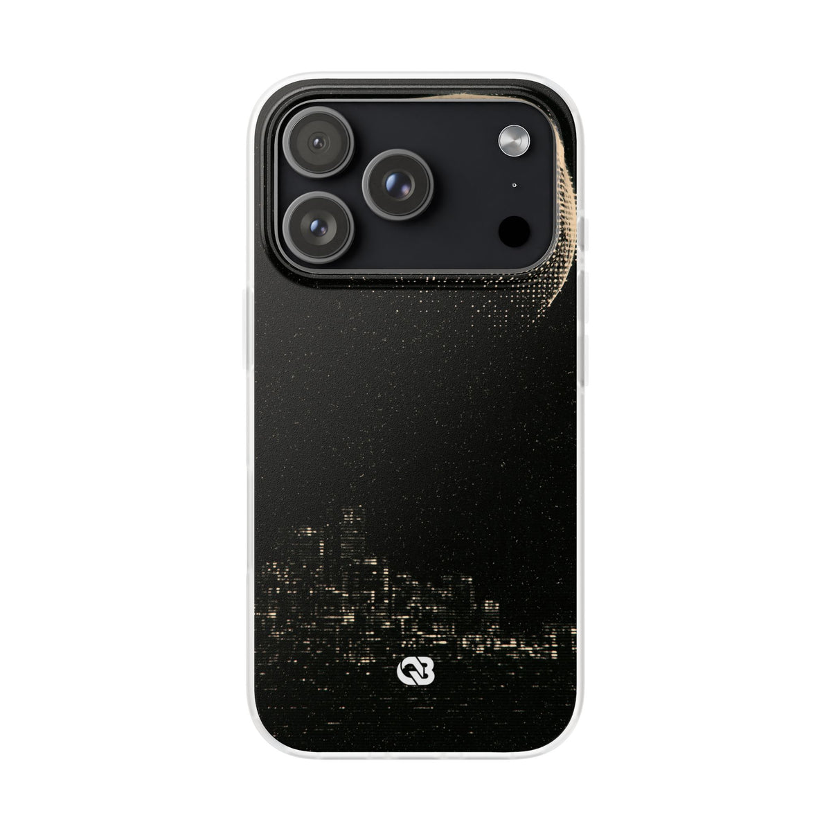 Lunar Metropolis Nocturne · Lite Phone Case for iPhone ·  Black