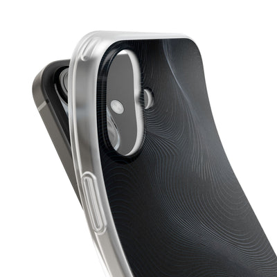 Black Lite Phone Case for iPhone - Obsidian Ridge Flux