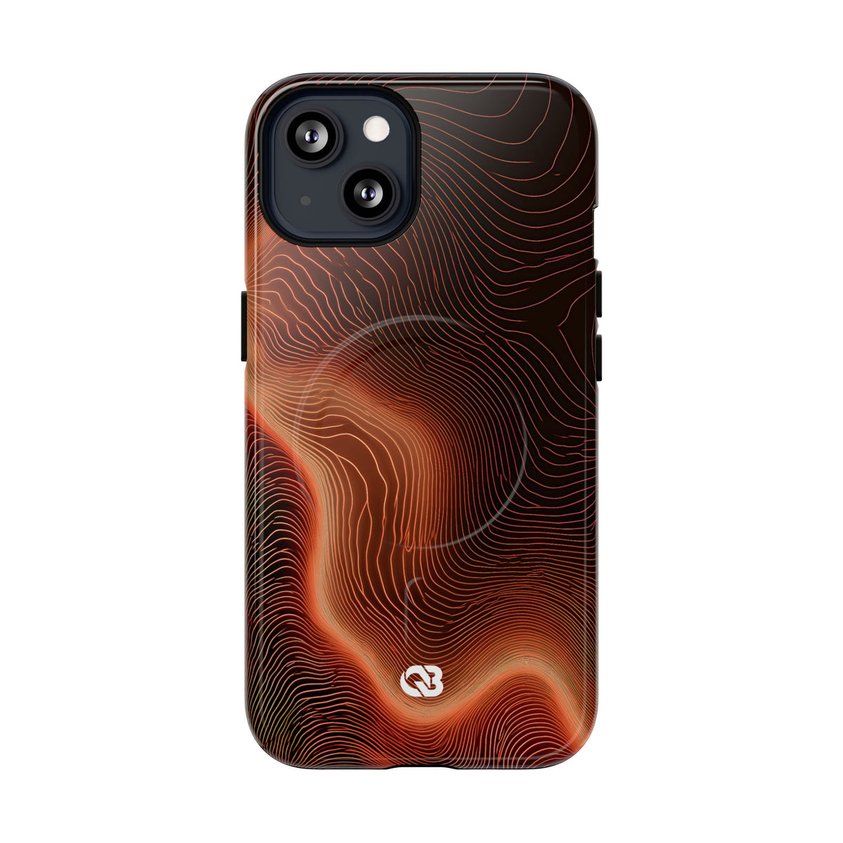 Caldera Ridge · Tough 2.0 Magnetic Phone Case for iPhone · Orange
