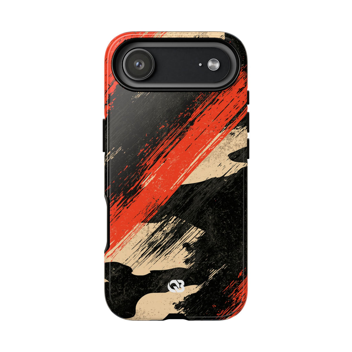 Urban Slash Camo · Tough Phone Case for iPhone · Black