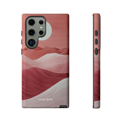 White Orb Dunes Samsung S23 Ultra Case - Tough