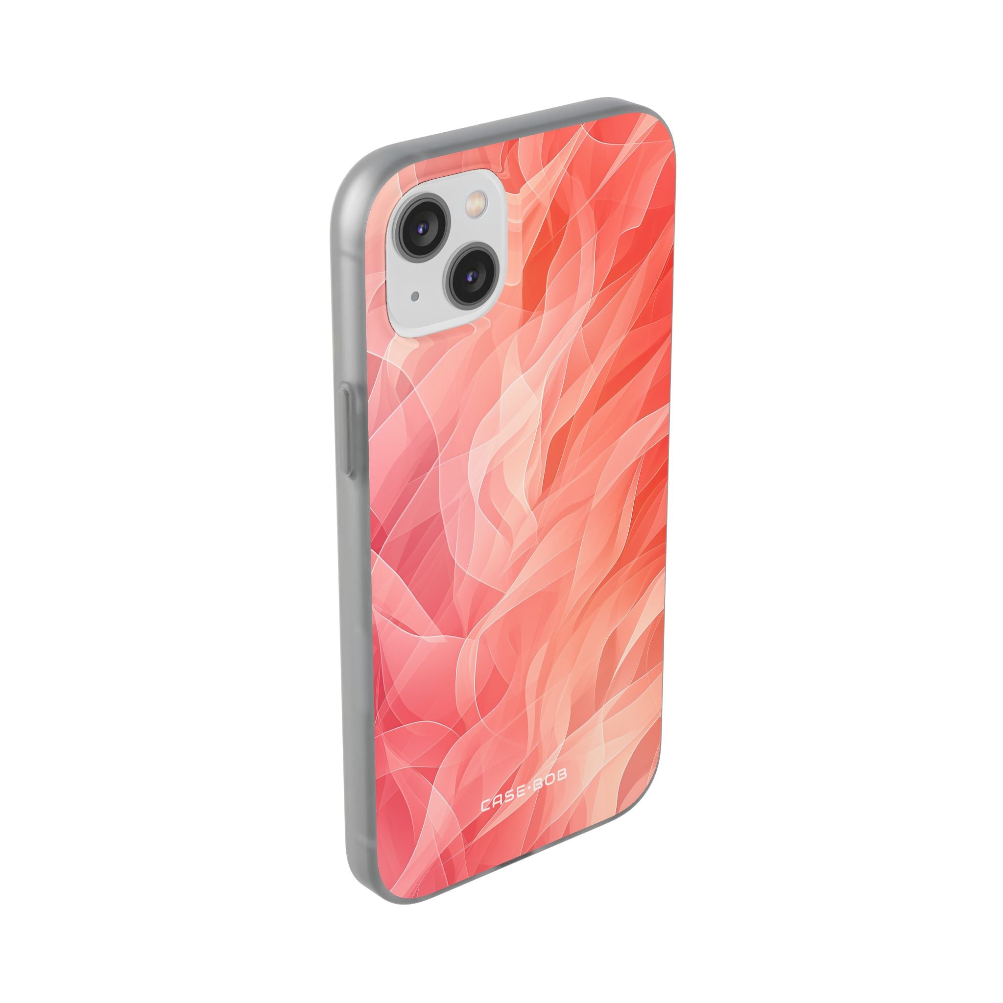 Peach Wave Drift iPhone 14 Plus Case - Soft