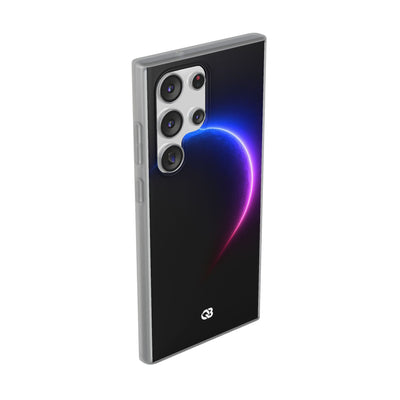 Luminous Eclipse · Lite Phone Case for Samsung · Black