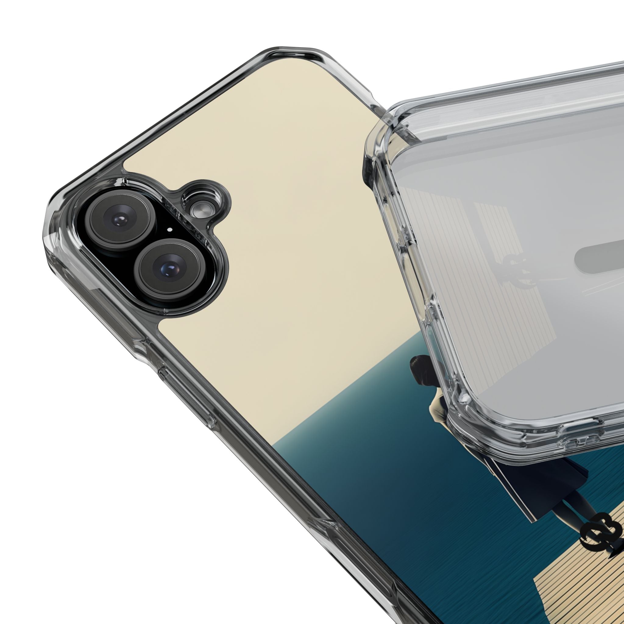 Solitary Blue Horizon · Impact Hoesje voor iPhone · Magsafe