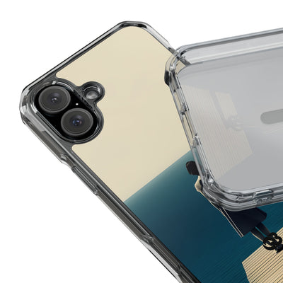 Solitary Blue Horizon · Impact Hoesje voor iPhone · Magsafe