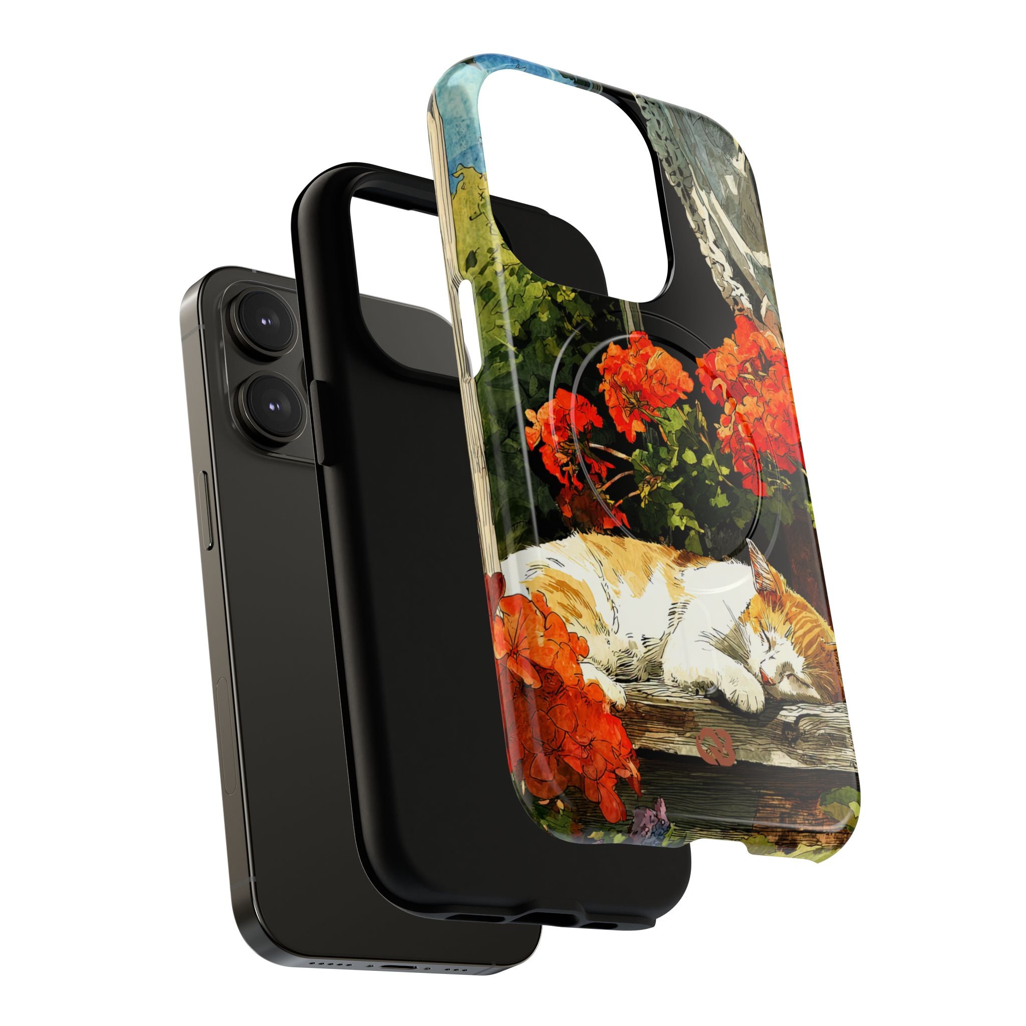 Sleeping Ginger Bloom · Tough+ Phone Case for iPhone · Magsafe