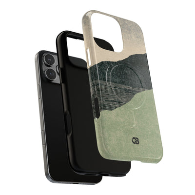 Sage Ridge Horizon · Tough 2.0 Magnetic Phone Case for iPhone · Green