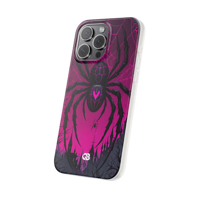 Obsidian Neon Widow · Soft Handyhülle für iPhone