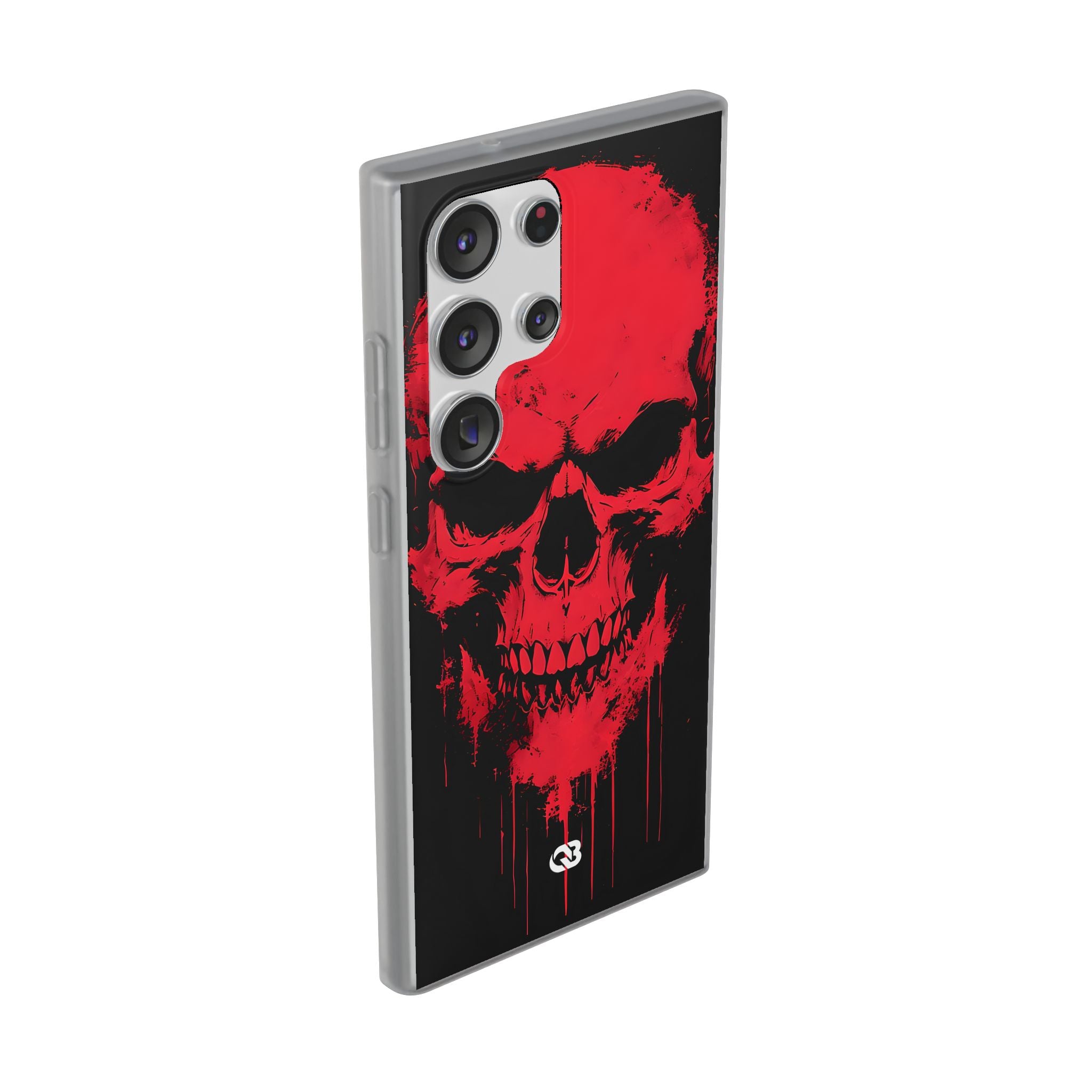 Crimson Street Skull · Soft Handyhülle für Samsung