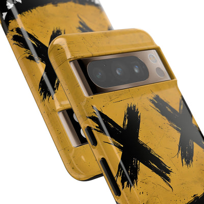 Gritty Ochre Smile · Tough Phone Case for Google Pixel